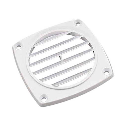 ABS HOSE VENT WHITE 4"- 1-3/8" FLAN