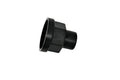 Short stud caps in black