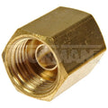 BRAKE LN UNION 1/4