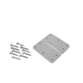 SINGLE CABLE ENTRY PLATE WHITE