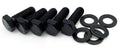 HEX M8X25MM HEX BOLTS - SLBLACK - 1