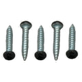 PAN HEAD SQUARE RECESS SCREW 8 X 3/4 BLACK (50/CTN)