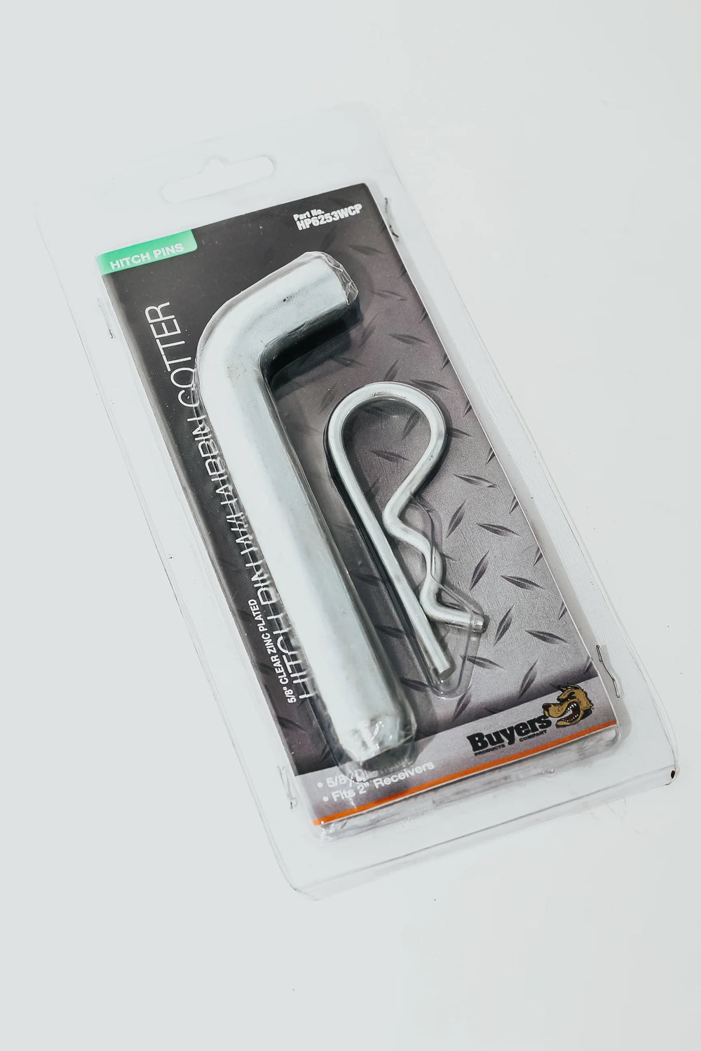 HITCH PIN 5/8INCLAMSHELLW/HAIRPIN COT