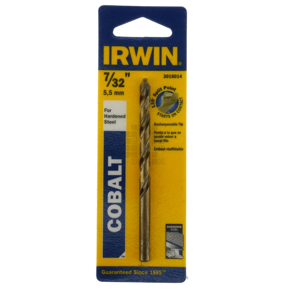 DRILL BIT 7/32 X 33/4 COBALT