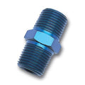 Russell Performance 1/8in Male Pipe Nipple (Blue)