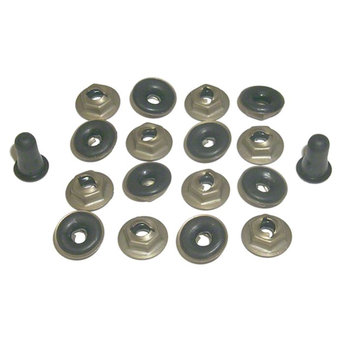 HOOD; EYEBROW MOLDING HARDWARE KIT;