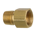 BRASS CONNECTOR FEMALE (7/16-24 IN