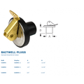 BRASS BAITWELL PLUG 3/8