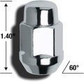 BULGE HT LUG 3/4" 12-1.25 CHR BAG
