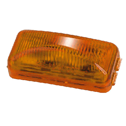 LED CLRN/SD MARK LGT ONLY-AMB 50PK