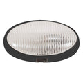 PORCH LIGHT OVAL W/SWITCH; CLEAR