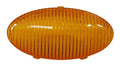 AMBER LENS REPLACEMENT FOR OVAL STYLE PORCHLIGHT