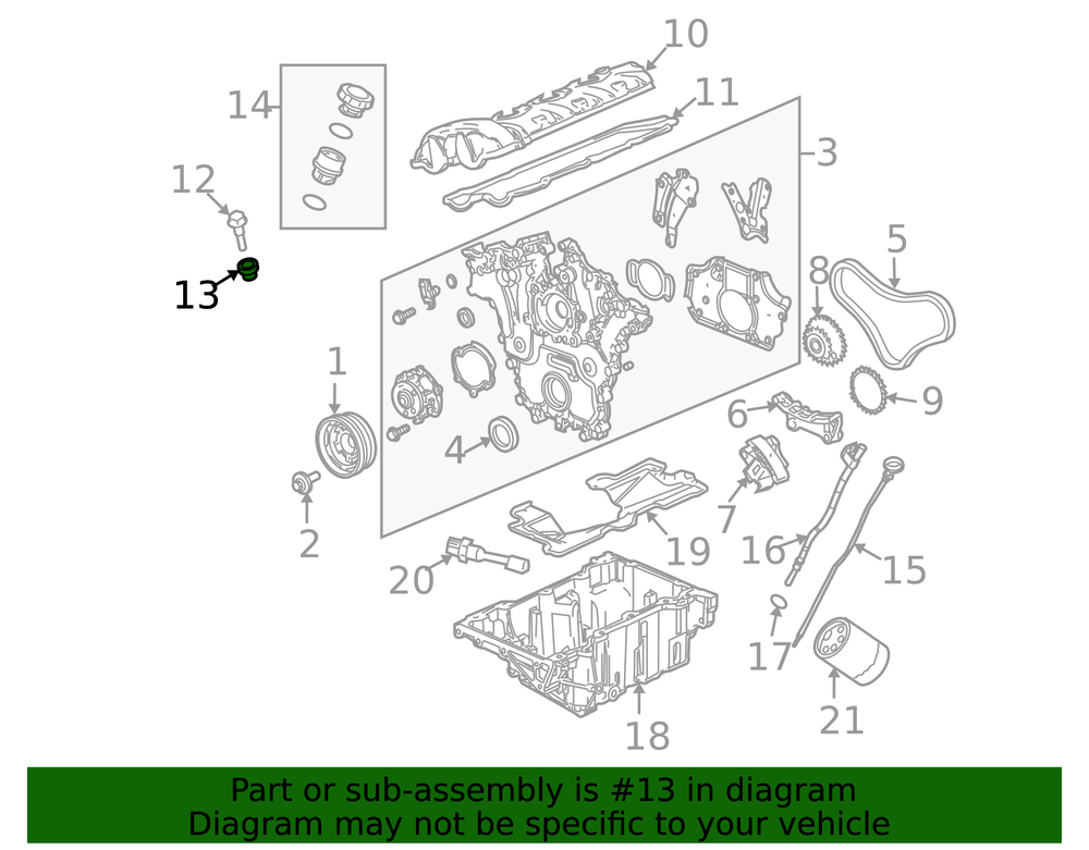 GM Performance auto part