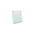 4.75IN SQUARE SLIDEOUT EXTRUSION COVER POLAR WHITE