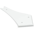 4.75IN SQUARE SLIDEOUT EXTRUSION COVER POLAR WHITE