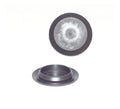 Black Rubber Floor Pan Plug for Select Jeep 01-06 TJ, 11-22 WK, 14-18 KL Models Crown Automotive