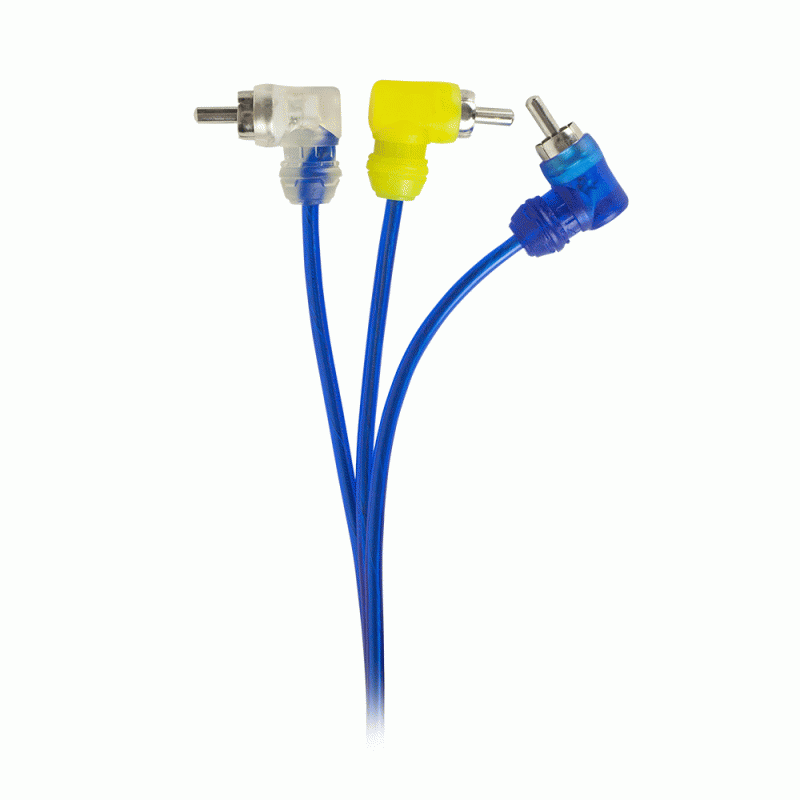 CLEAR BLUE AUDIO VIDEO CABLE 6FT - EACH