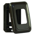 SINGLE SWITCH BASE & FACE PLATE BROWN