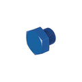 08 AN/JIC STRAIGHT THREAD (ORING) PORT PLUG BLUE