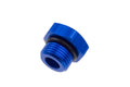 08 AN/JIC STRAIGHT THREAD (ORING) PORT PLUG BLUE