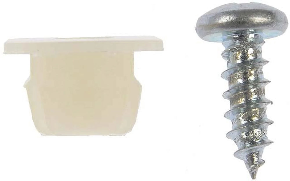 License Plate Bracket: 8 X 1/2"; License Plate Hardware Kit