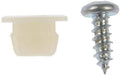 License Plate Bracket: 8 X 1/2"; License Plate Hardware Kit