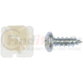 License Plate Bracket: 8 X 1/2"; License Plate Hardware Kit
