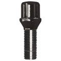 SMALL DIAMETER BOLT BLACK CHROME 12MM X 1.25 THREAD 28MM THREADED LENGTH