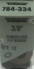 Engine Miscellaneous: Flat Washers; hardware; stainless steel