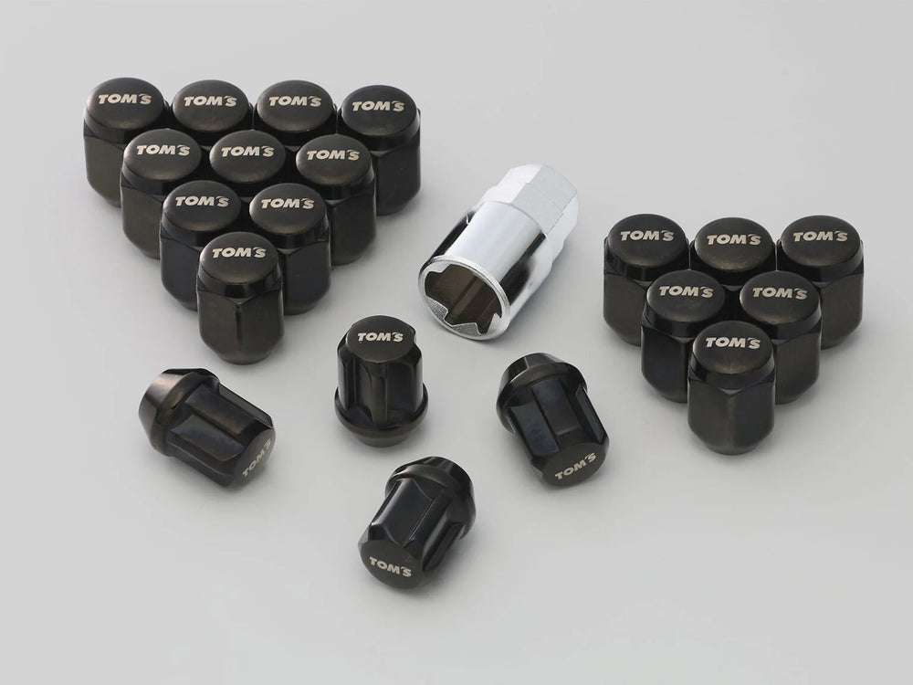 TOM'S LUGNUTS (BLACK) M12XP1.5