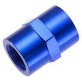 04 (1/4) NPT FEMALE PIPE COUPLER BLUE