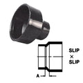 ABS BUSHING RED/INC 11/2IN X 2IN