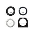 BRACKET STEEL BLACK FOR 4'ROUND POL