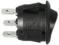 SWITCH, ROCKER, ON-OFF-ON MINI ROUN