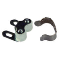 DOUBLE ROLLER CABINET CATCH W/CLIP (2 PK)