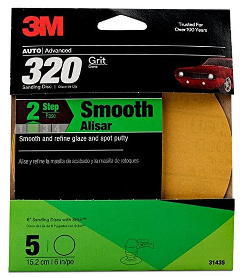 STIKIT GOLD DISC 6" 320A