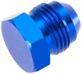 06 AN/JIC ALUMINUM FLARE PLUG BLUE