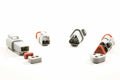 CONNECTOR: DT FEMALE - 6 PIN