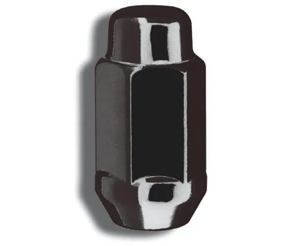DUPLEX ACORN BLACK CHROME (7/8 HEX) 14MM X 1.50