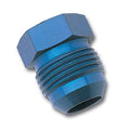 Russell Performance -4 AN Flare Plug (Blue)