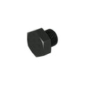 04 AN/JIC STRAIGHT THREAD (ORING) PORT PLUG BLACK