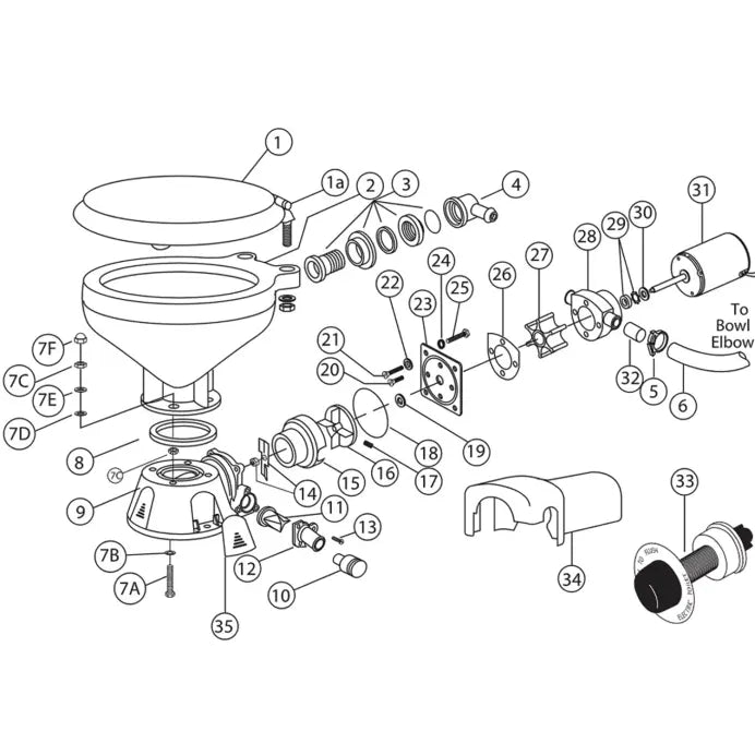 Jabsco auto part