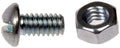 MACHINE SCREW WITH NUTS - 1/4 IN.-2