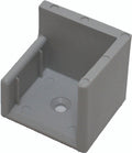 LEFT DOOR STOP FLAT BACK BLACK
