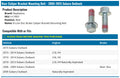 CALIPER ANCHOR PLATE BOLT