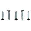 FLAT HEAD SQUARE RECESS SCREW BLACK 8 X 11/4 (50/CTN)