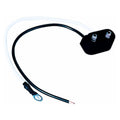 PLUG 2 WIRE LED MKR LGT STRPD & RIN