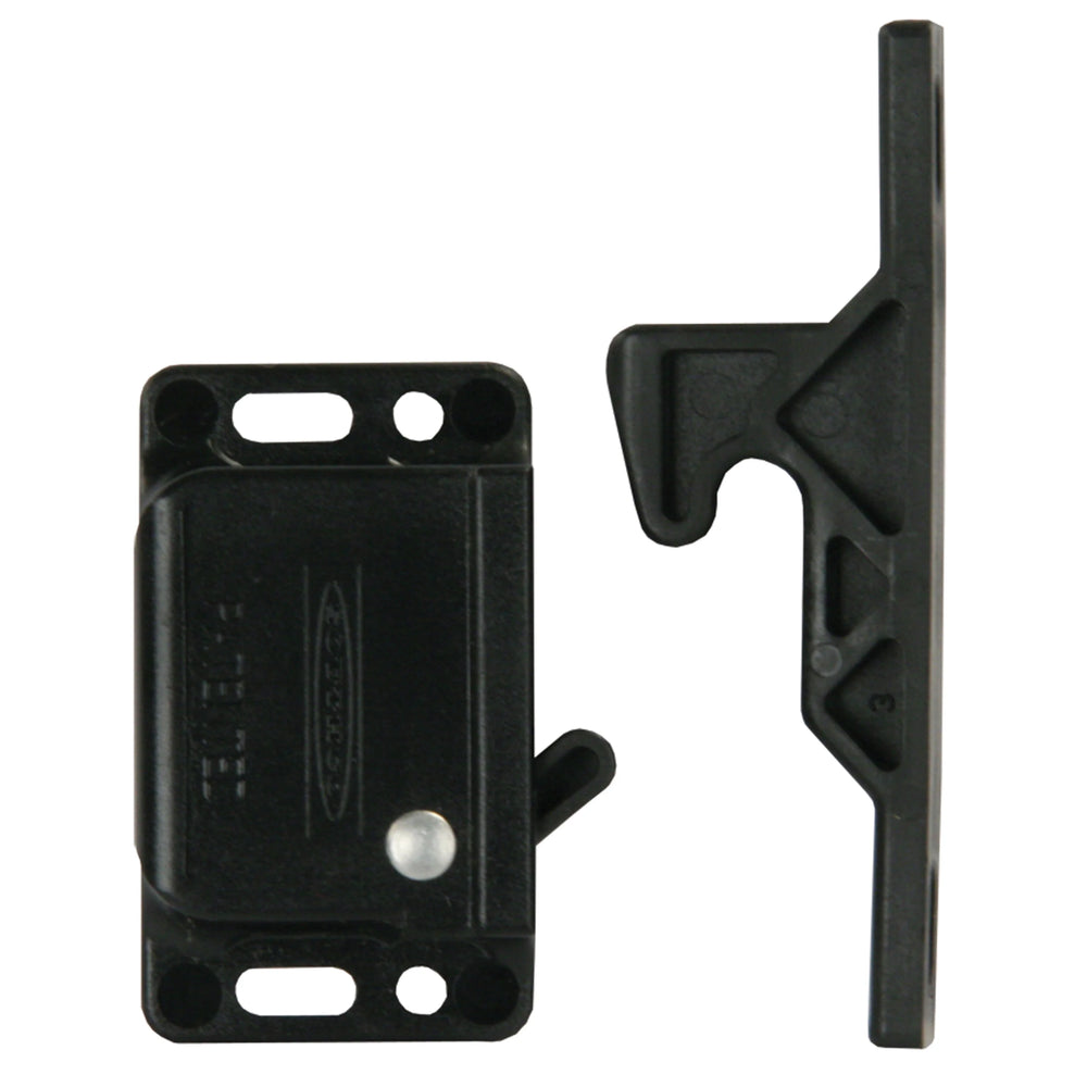 NYLON FRICTION CATCH W/METAL CLIP (2 PK)