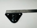 FLAT BRKT BLK W/10MM BALL