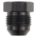 Fragola -4AN Aluminum Flare Plug - Black